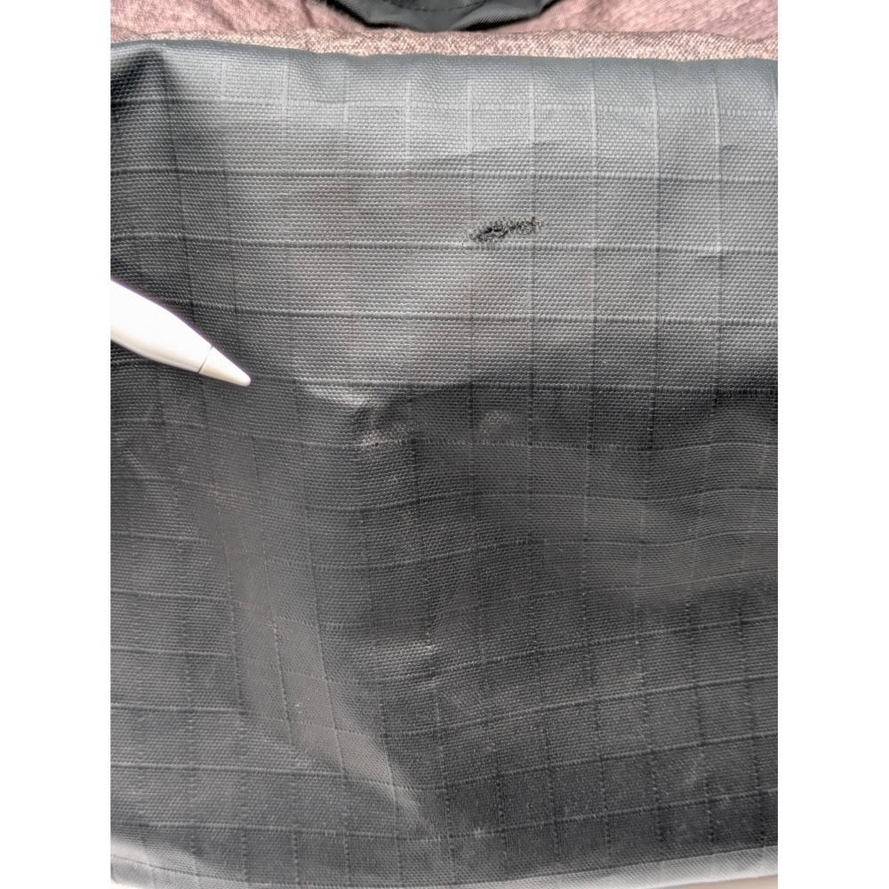 adidas Backpack Heather Burgundy Black Laptop School Travel Book Bag 20x12x8 - Picture 10 of 15